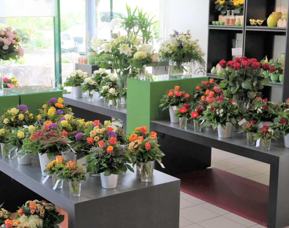 Blumenladen von innen