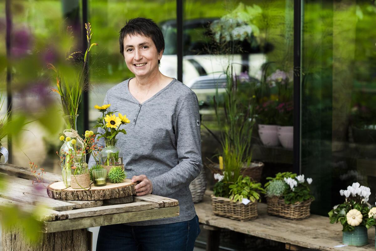Barbara Bischoff, Floristin