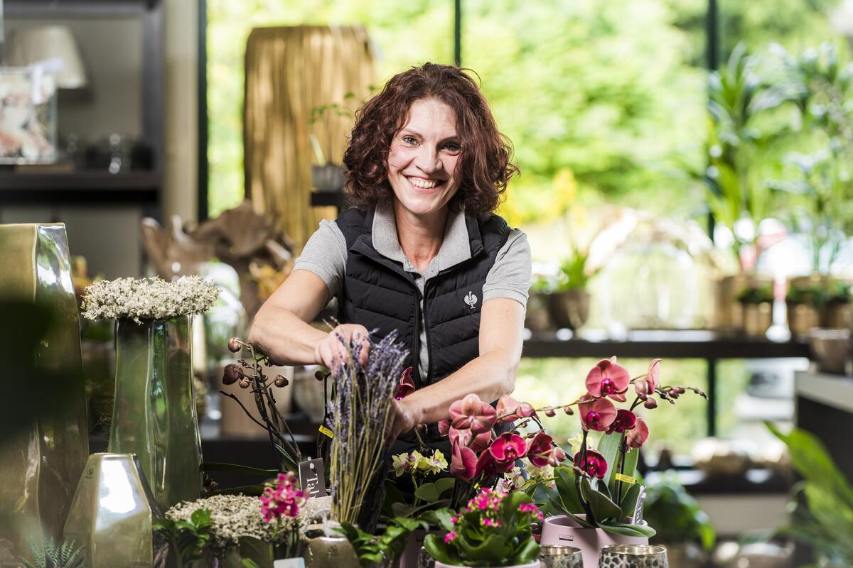 Constance Maier, Floristin